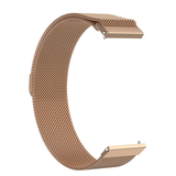 Strap-it Bracelet montre 22mm milanais - universel (or rose)