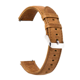 Strap-it Bracelet montre 22mm cuir  - universel (brun)