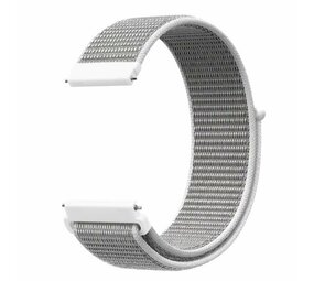 Strap-it Bracelet montre 22mm nylon  - universel (coquillage)