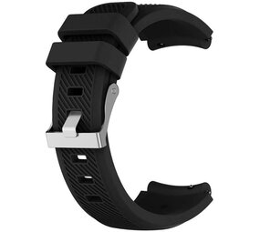 Strap-it Bracelet montre 20mm silicone - universel (noir)