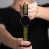 Strap-it Strap-it Bracelet montre 20mm sport - universel (noir/jaune) Strap-it Strap-it Bracelet montre 20mm sport - universel (noir/jaune)