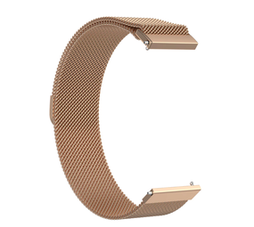 Strap-it Bracelet montre 20mm milanais - universel (or rose)