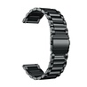Strap-it Strap-it Bracelet montre 20mm acier - universel (noir) Strap-it Strap-it Bracelet montre 20mm acier - universel (noir)