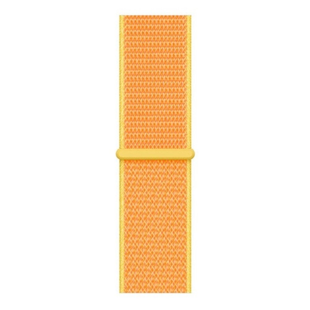 Strap-it Strap-it Bracelet montre 20mm nylon - universel (orange-jaune) Strap-it Strap-it Bracelet montre 20mm nylon - universel (orange-jaune)