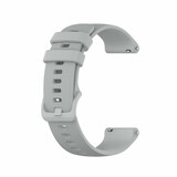 Strap-it Bracelet montre 18mm silicone - universel (gris)