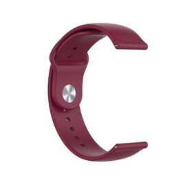 Strap-it Bracelet montre 18mm sport - universel (bordeaux)