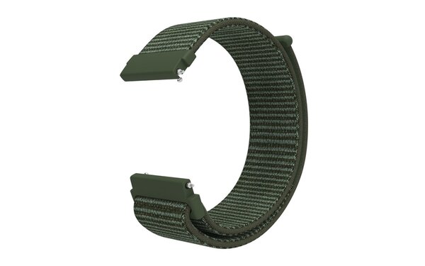 Strap-it Strap-it Bracelet montre 18mm nylon - universel (vert foncé) Strap-it Strap-it Bracelet montre 18mm nylon - universel (vert foncé)