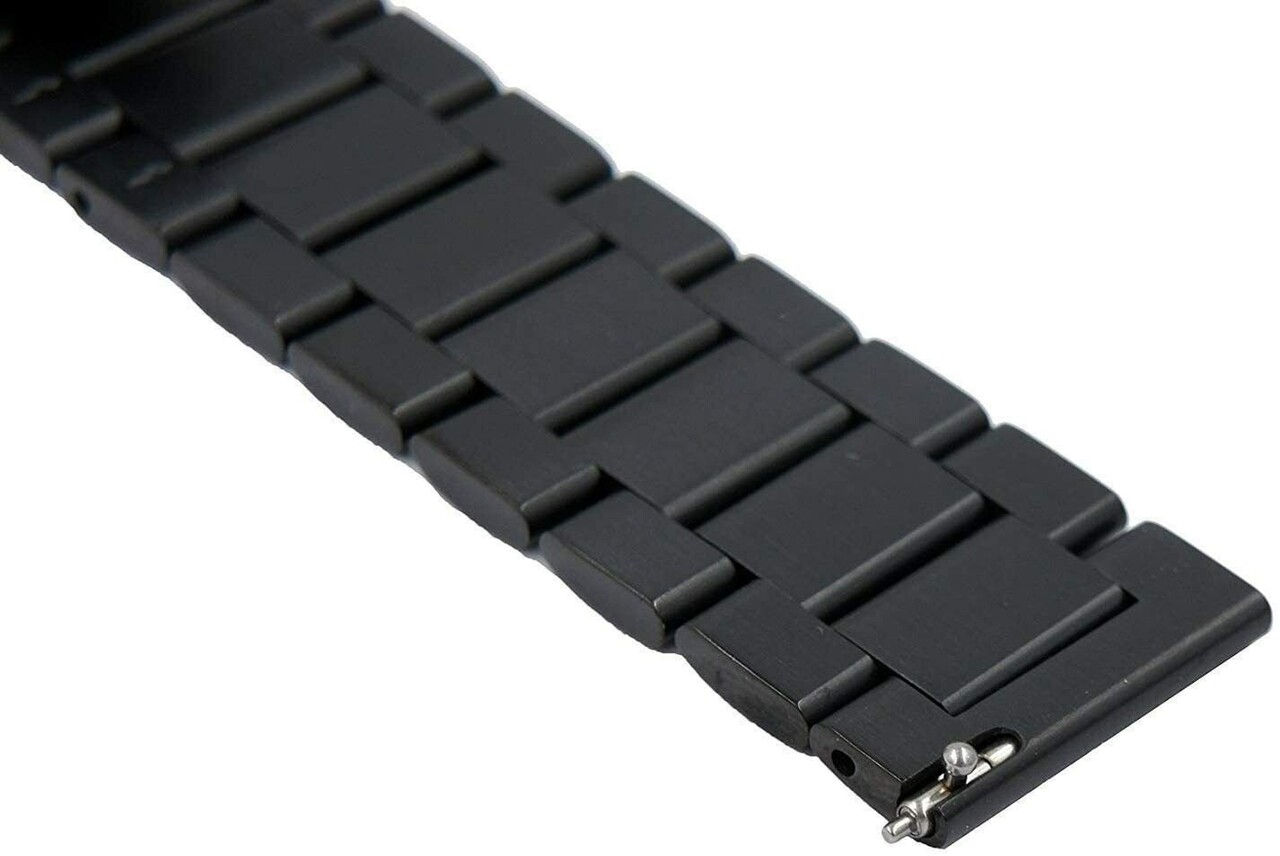 Strap-it Strap-it Bracelet montre 14mm acier - universel (noir) Strap-it Strap-it Bracelet montre 14mm acier - universel (noir)