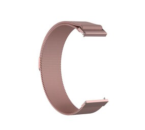 Strap-it Bracelet montre 14mm milanais - universel (rose)