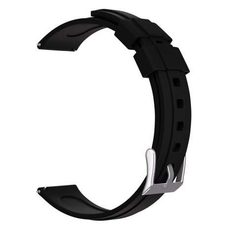 Strap-it Strap-it Bracelet montre 14mm silicone - universel (noir)