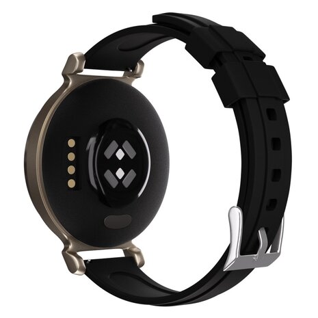 Strap-it Strap-it Bracelet montre 14mm silicone - universel (noir)