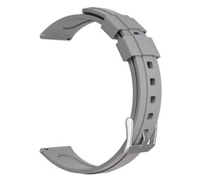 Strap-it Bracelet montre 14mm silicone - universel (gris)