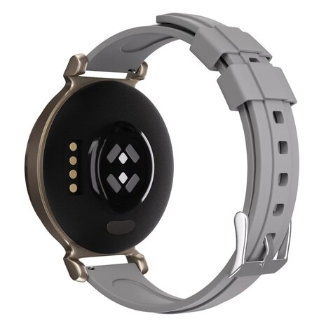 Strap-it Strap-it Bracelet montre 14mm silicone - universel (gris)