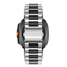 Bandz Bandz Bracelet à maillons en acier 'Deluxe' Samsung Galaxy Watch Ultra (argent/noir) Bandz Bandz Bracelet à maillons en acier 'Deluxe' Samsung Galaxy Watch Ultra (argent/noir)