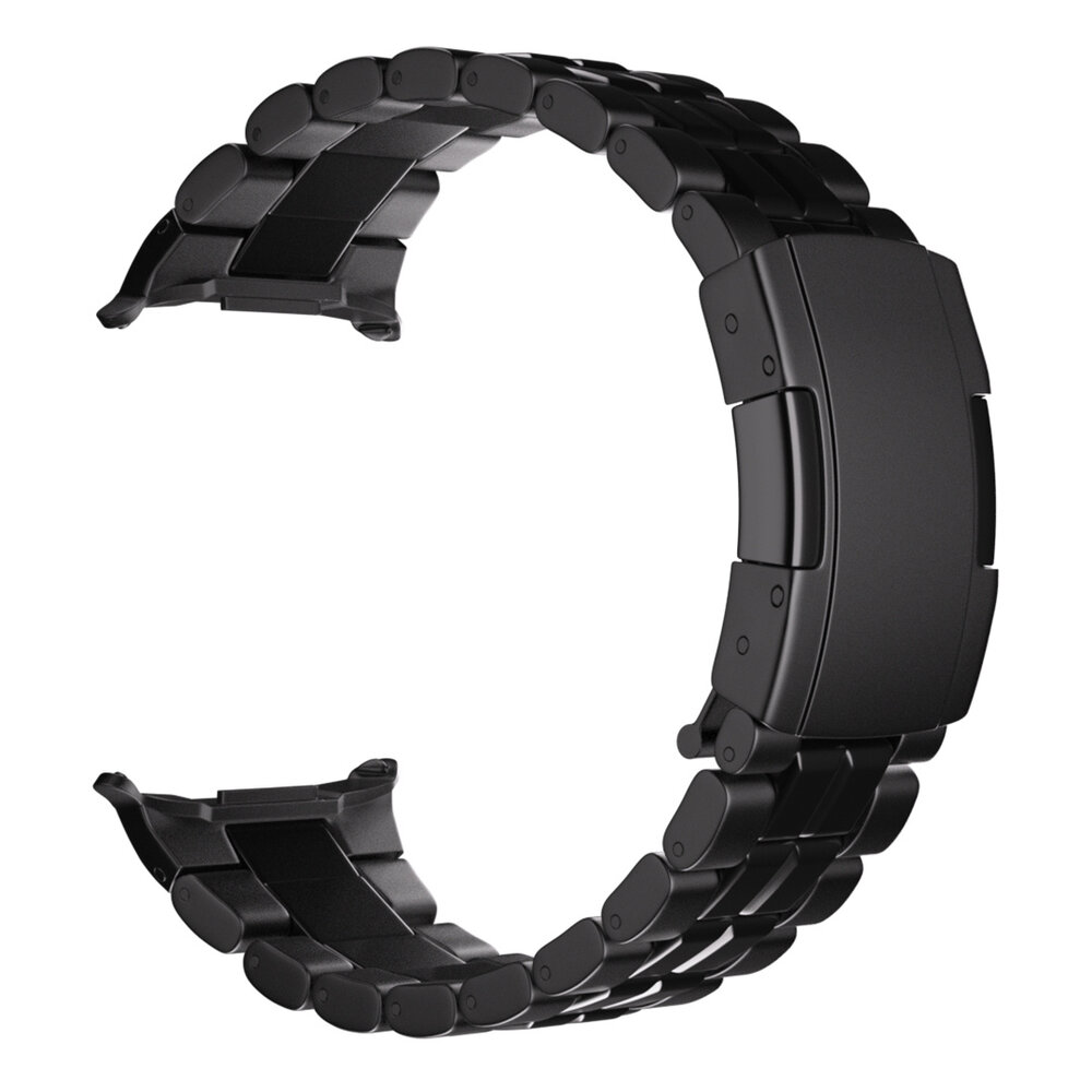 Strap-it Strap-it Bracelet titane 'Square' Samsung Galaxy Watch Ultra (noir) Strap-it Strap-it Bracelet titane 'Square' Samsung Galaxy Watch Ultra (noir)
