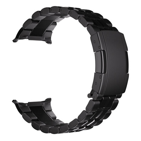 Strap-it Strap-it Bracelet titane 'Square' Samsung Galaxy Watch Ultra (noir) Strap-it Strap-it Bracelet titane 'Square' Samsung Galaxy Watch Ultra (noir)