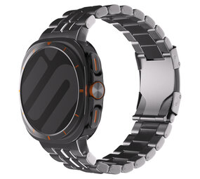 Strap-it Bracelet titane 'Square' Samsung Galaxy Watch Ultra (graphite)