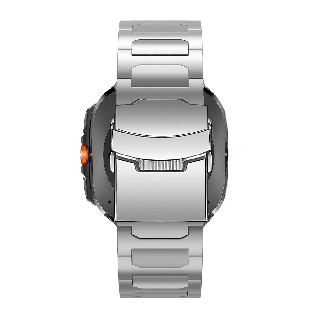 Bandz Bandz Bracelet titane Samsung Galaxy Watch Ultra 'Deluxe' (argent)