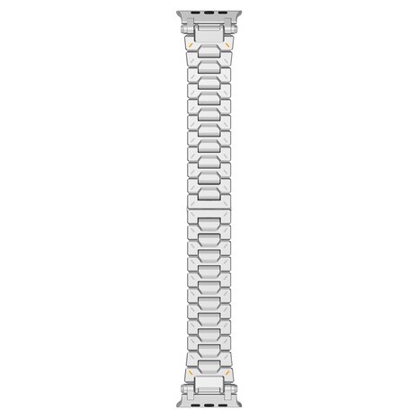 Strap-it Strap-it Bracelet acier luxe 'Explorer' Apple Watch (zilver) Strap-it Strap-it Bracelet acier luxe 'Explorer' Apple Watch (zilver)