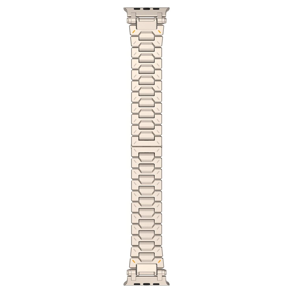 Strap-it Strap-it Bracelet acier luxe 'Explorer' Apple Watch (titane)