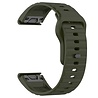 Strap-it Strap-it Bracelet silicone robuste Garmin Fenix 8 - 47mm (vert armée) Strap-it Strap-it Bracelet silicone robuste Garmin Fenix 8 - 47mm (vert armée)