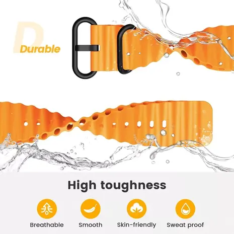 Strap-it Strap-it Bracelet Ocean Garmin Epix Gen 2 (naranja)