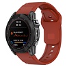 Strap-it Strap-it Bracelet silicone robuste Garmin Epix Pro (Gen 2) 47mm (rouge) Strap-it Strap-it Bracelet silicone robuste Garmin Epix Pro (Gen 2) 47mm (rouge)