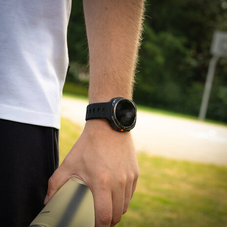 Strap-it Strap-it Bracelet silicone robuste Samsung Galaxy Watch Ultra (noir)