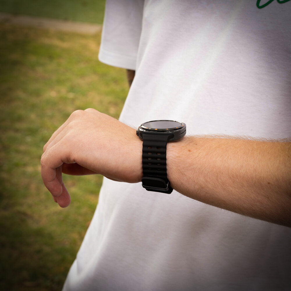 Strap-it Strap-it Bracelet Océan Samsung Galaxy Watch Ultra (noir)