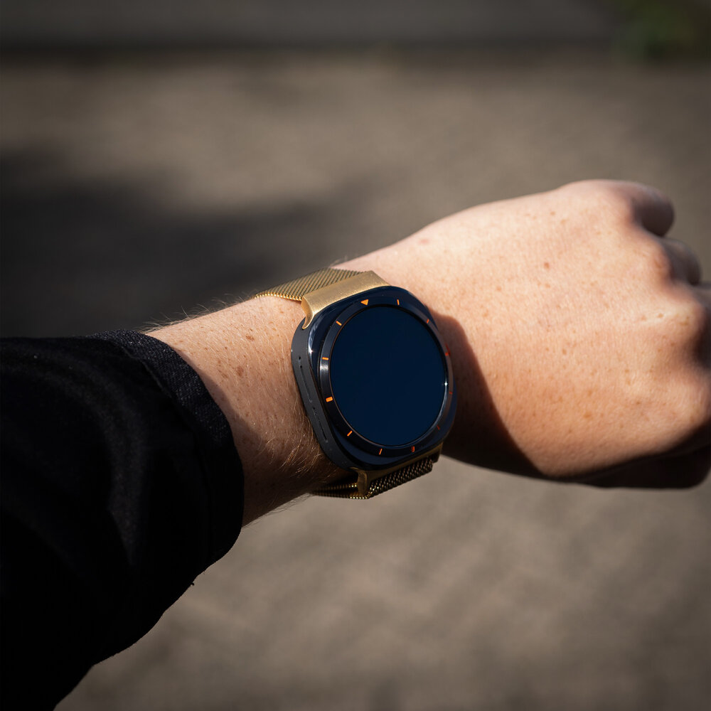 Strap-it Strap-it Bracelet milanais Samsung Galaxy Watch Ultra (or)