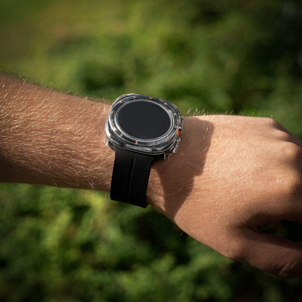 Strap-it Strap-it Coque rigide avec verre  Samsung Galaxy Watch Ultra (transparent)