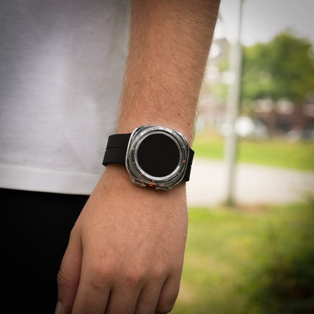 Strap-it Strap-it Coque rigide avec verre  Samsung Galaxy Watch Ultra (transparent)