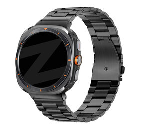 Bandz Bandz Bracelet acier 'Classique' Samsung Galaxy Watch Ultra (noir)