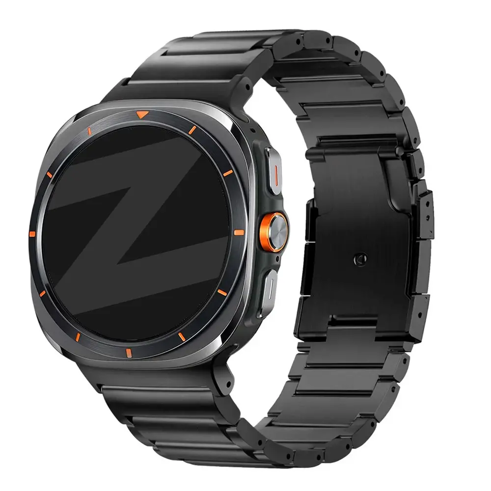 Bandz Bandz Bracelet titane 'Classique' Samsung Galaxy Watch Ultra (noir)