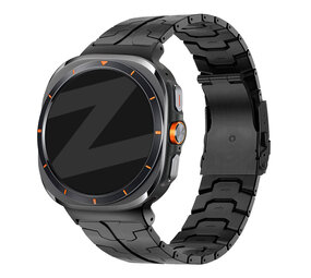 Bandz Bandz Bracelet titane Samsung Galaxy Watch Ultra 'Iron' (noir)