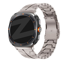 Bandz Bandz Bracelet titane Samsung Galaxy Watch Ultra 'Iron' (titane)