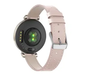 Bandz Bracelet montre 14mm cuir - universel (rose)