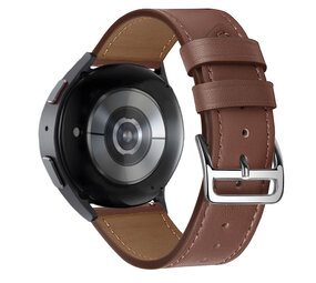 Bandz Bracelet montre 20mm cuir "Deluxe" - universel (brun)