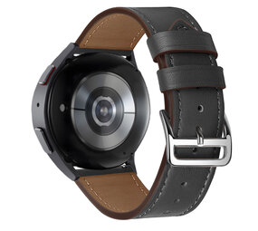 Bandz Bracelet montre 20mm cuir "Deluxe" - universel (noir)