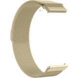 Strap-it Bracelet montre 20mm milanais - universel (champagne)