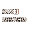 Strap-it Strap-it Bracelet montre 20mm silicone "Snake" - universel 20mm Strap-it Strap-it Bracelet montre 20mm silicone "Snake" - universel 20mm