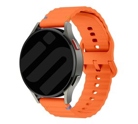 Strap-it Bracelet Wave Amazfit Bip U (Pro) (orange)