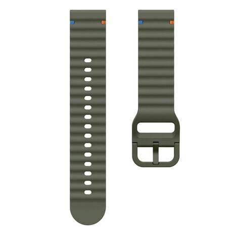Strap-it Strap-it Bracelet Wave OnePlus Watch (vert armée)