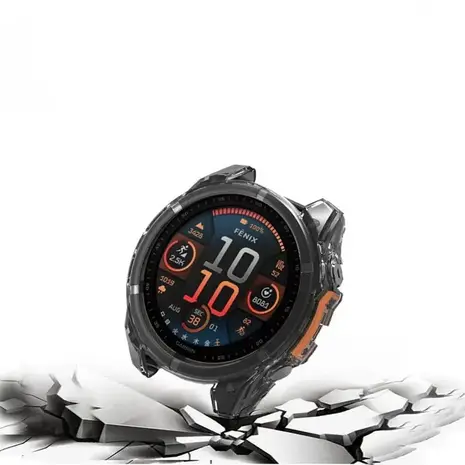 Strap-it Strap-it Coque de TPU Garmin Fenix 8 - 43mm (transparent)