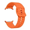 Strap-it Strap-it Bracelet Silicone wave Samsung Galaxy Watch Ultra (orange) Strap-it Strap-it Bracelet Silicone wave Samsung Galaxy Watch Ultra (orange)