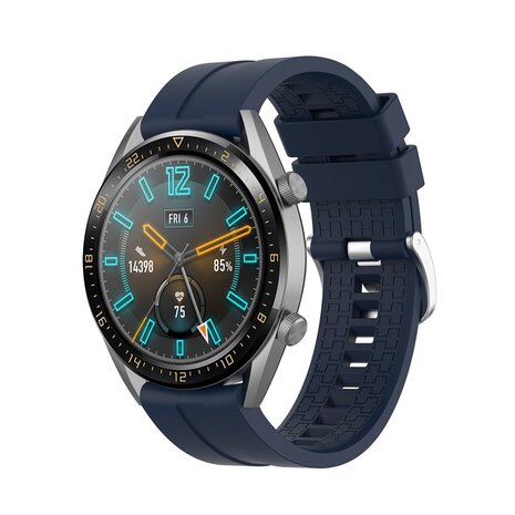 Strap-it Strap-it Bracelet silicone 'Extreme' Huawei Watch GT 5 46mm (bleu foncé)