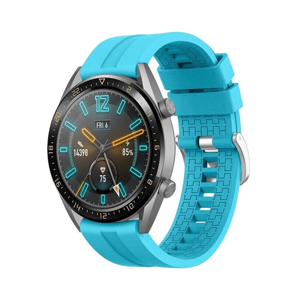 Strap-it Strap-it Bracelet silicone 'Extreme' Huawei Watch GT 5 Pro 46mm (bleu clair)