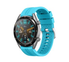 Strap-it Bracelet silicone 'Extreme' Huawei Watch GT 5 Pro 46mm (bleu clair)