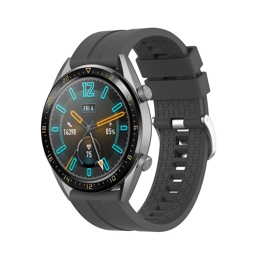 Strap-it Strap-it Bracelet silicone 'Extreme' Huawei Watch GT 5 Pro 46mm (gris foncé)