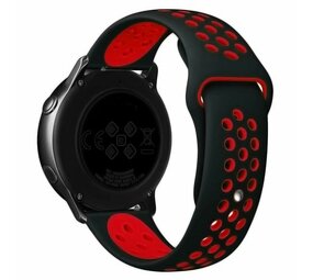 Strap-it Bracelet Sport Huawei Watch GT 5 41mm (noir/rouge)